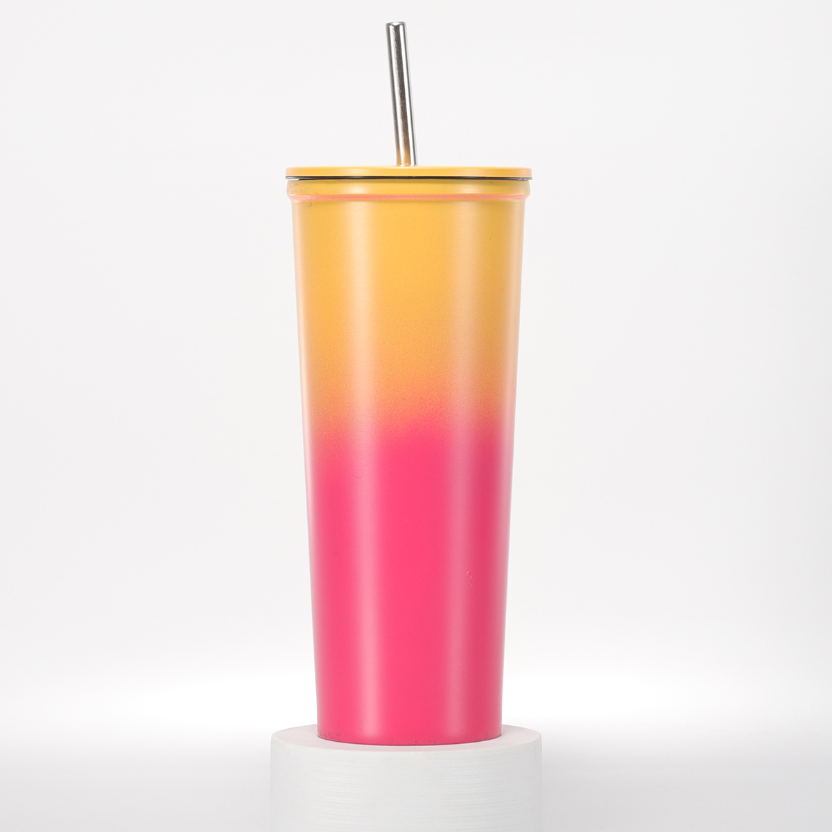 coffee tumbler with straw