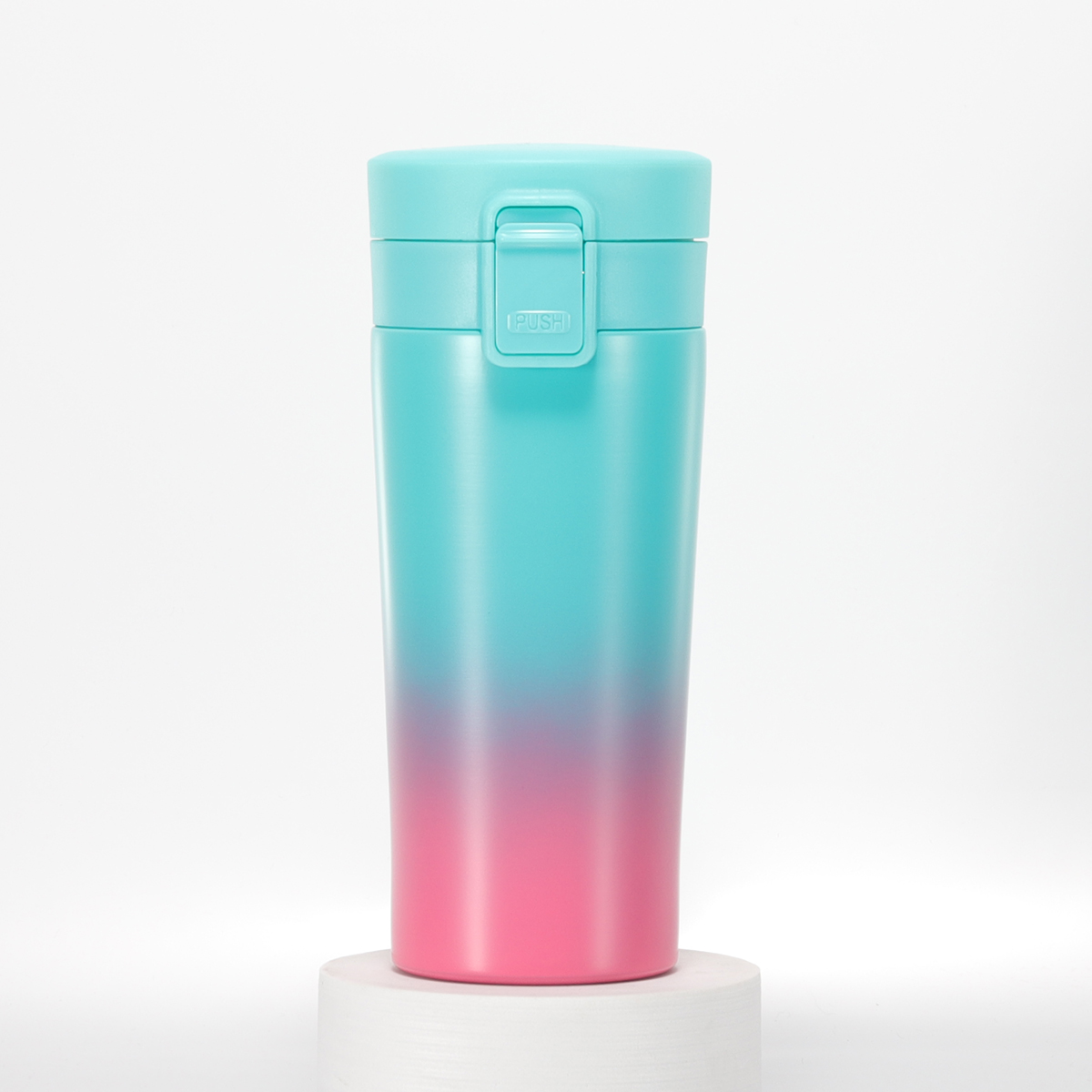 gradient color coffee flask mug