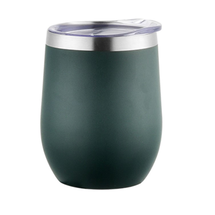 green yeti wine tumbler with lid